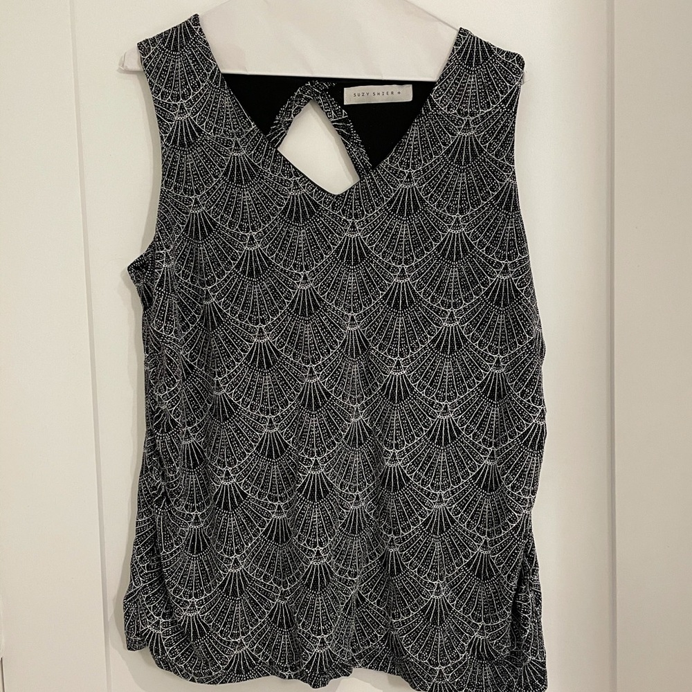 Sparkly Sleeveless Top